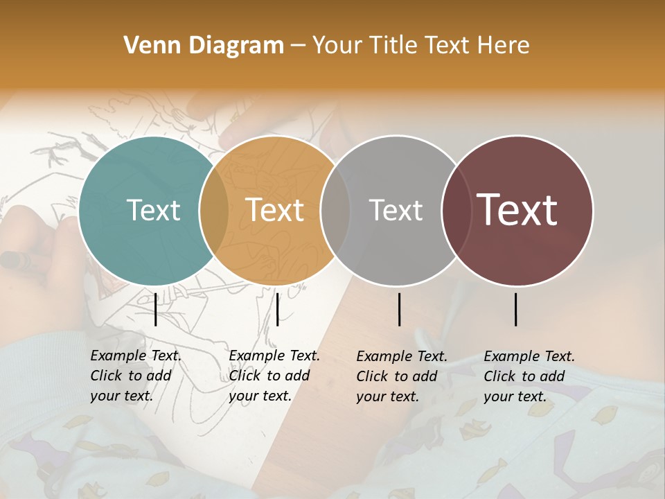Marker Child Pastel PowerPoint Template
