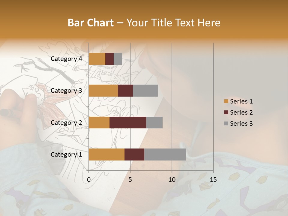 Marker Child Pastel PowerPoint Template