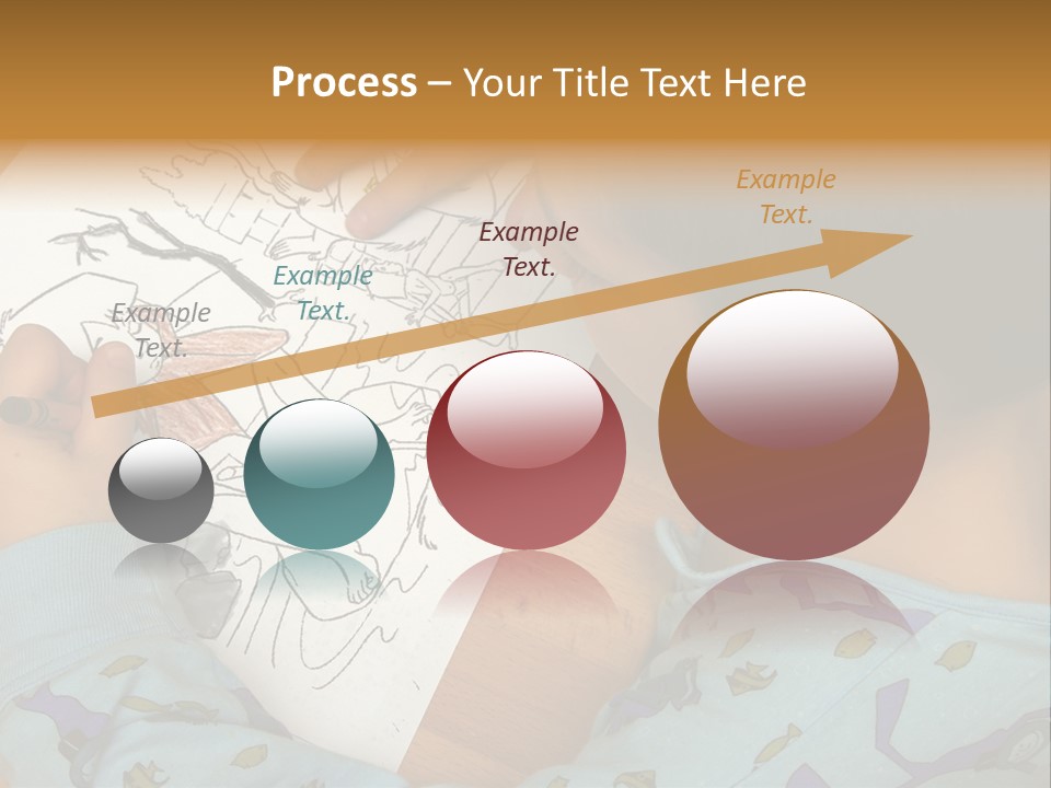 Marker Child Pastel PowerPoint Template