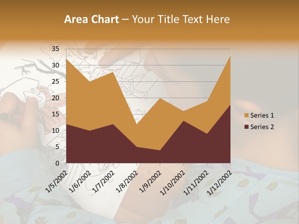 Marker Child Pastel PowerPoint Template