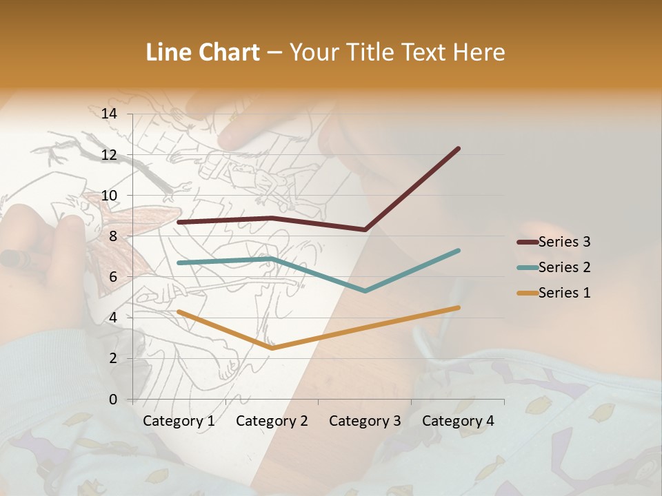 Marker Child Pastel PowerPoint Template