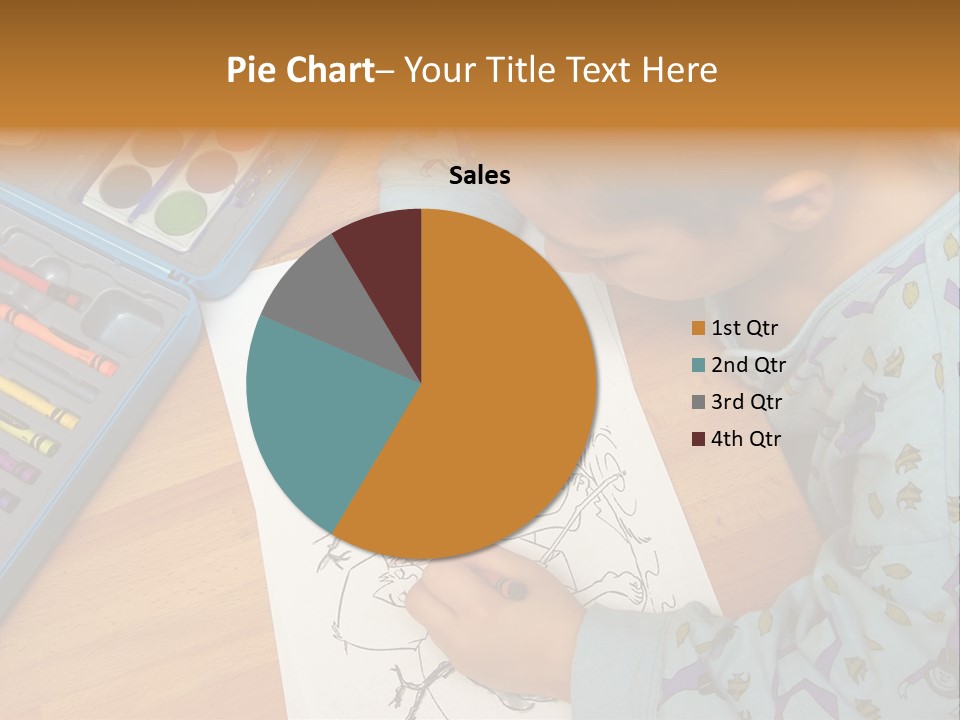Colour Portrait Design PowerPoint Template