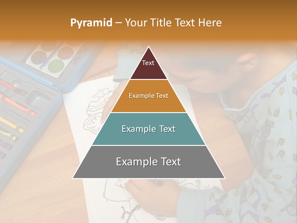 Colour Portrait Design PowerPoint Template