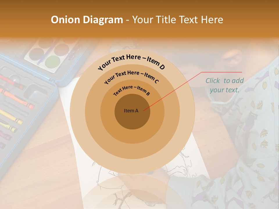 Colour Portrait Design PowerPoint Template