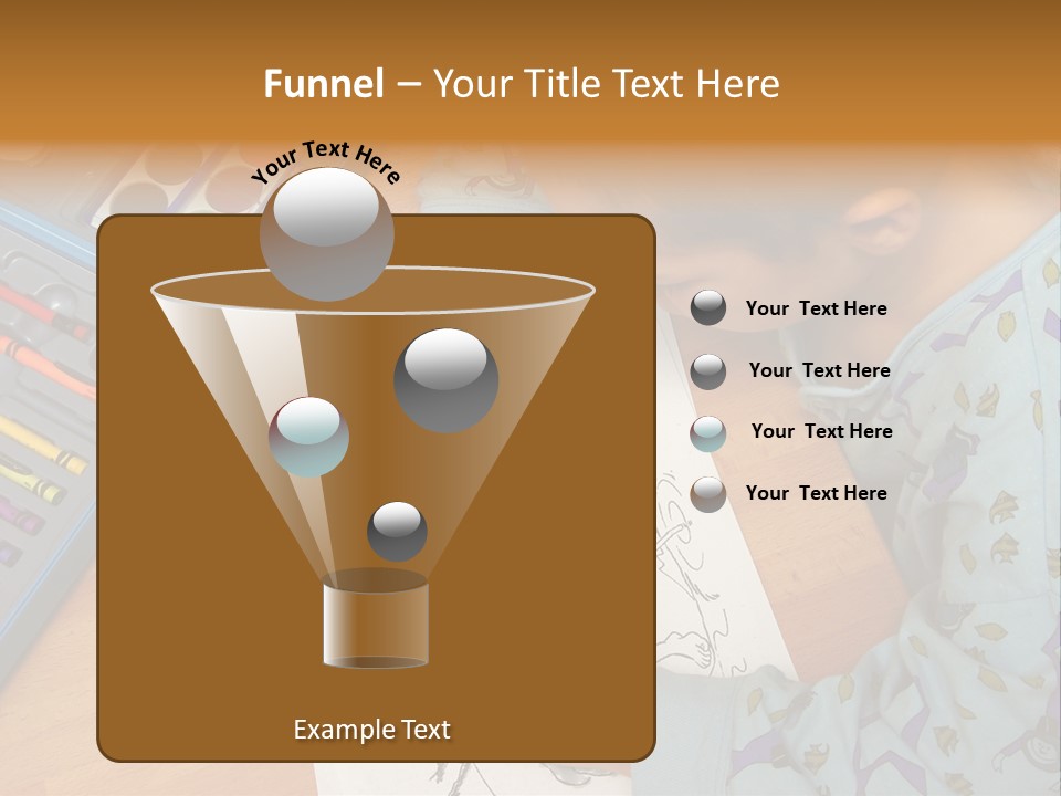 Colour Portrait Design PowerPoint Template