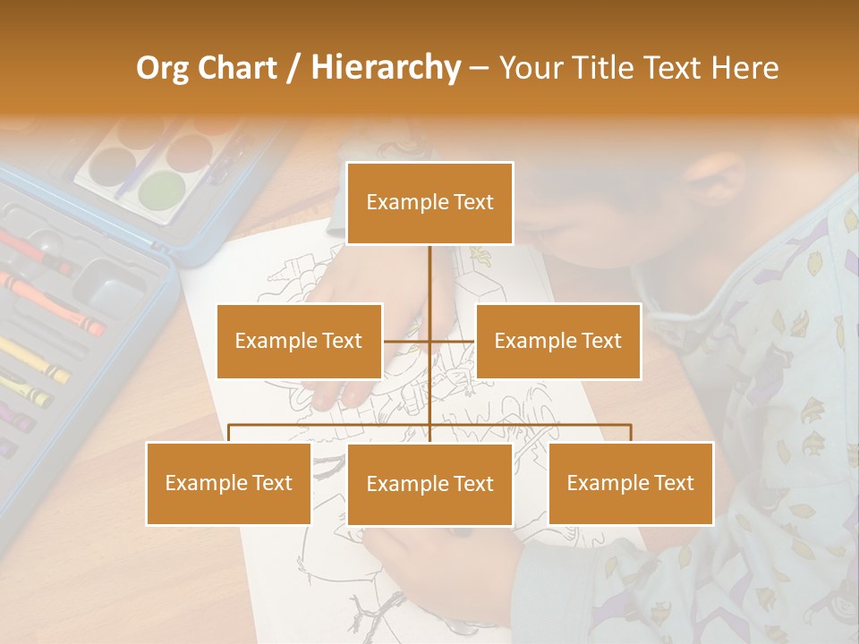 Colour Portrait Design PowerPoint Template