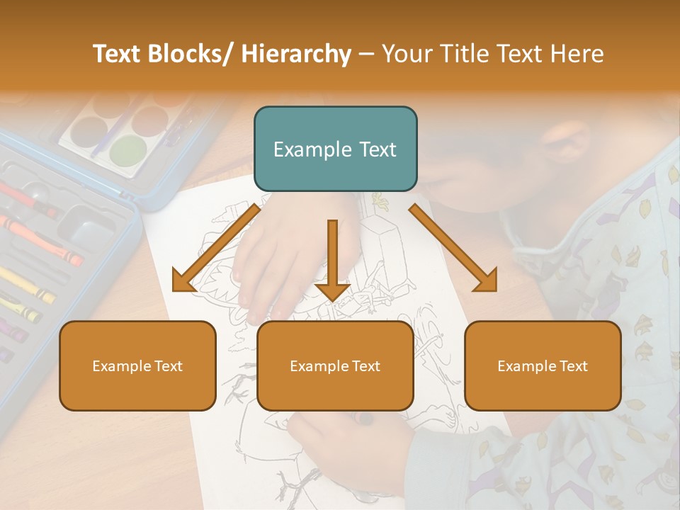 Colour Portrait Design PowerPoint Template