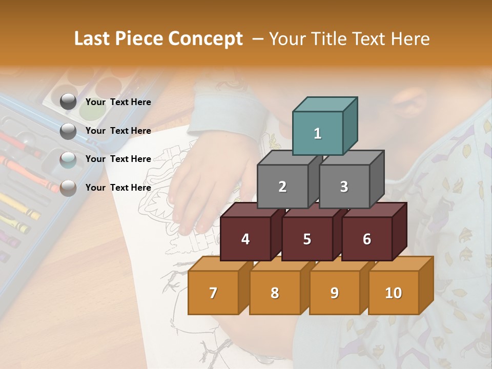 Colour Portrait Design PowerPoint Template