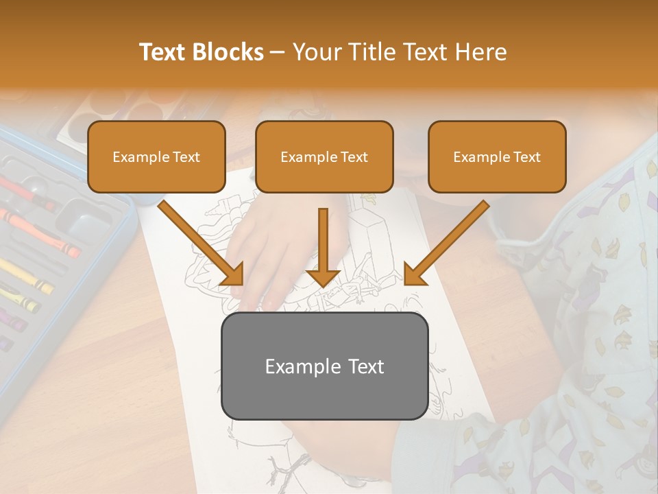 Colour Portrait Design PowerPoint Template