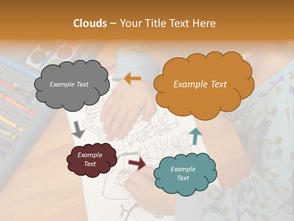 Colour Portrait Design PowerPoint Template