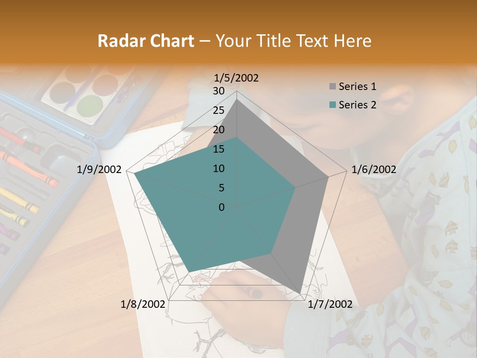 Colour Portrait Design PowerPoint Template