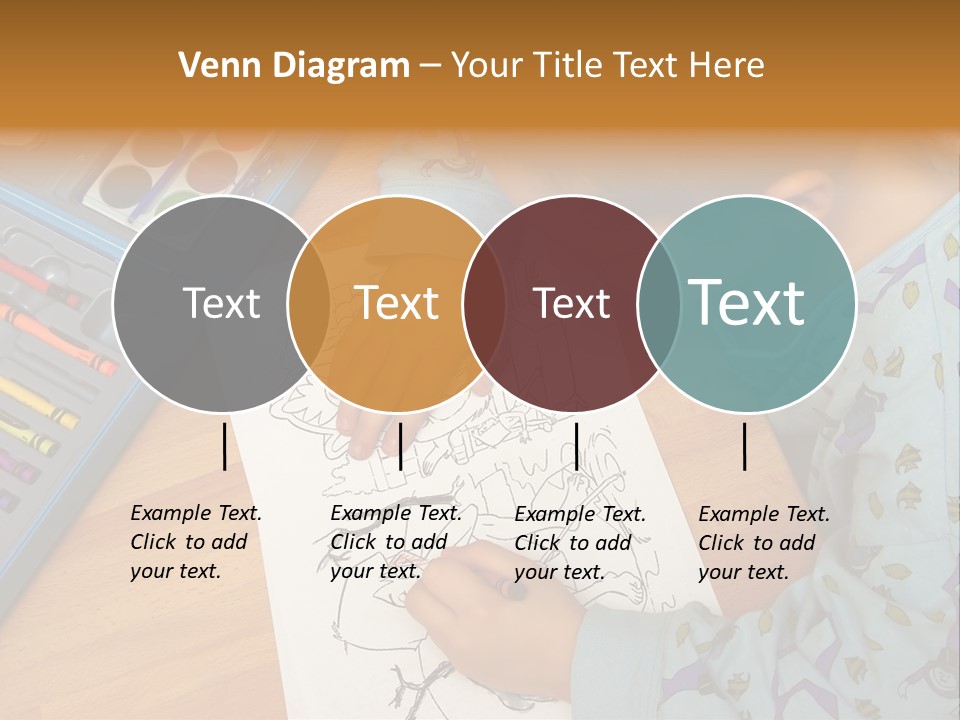 Colour Portrait Design PowerPoint Template