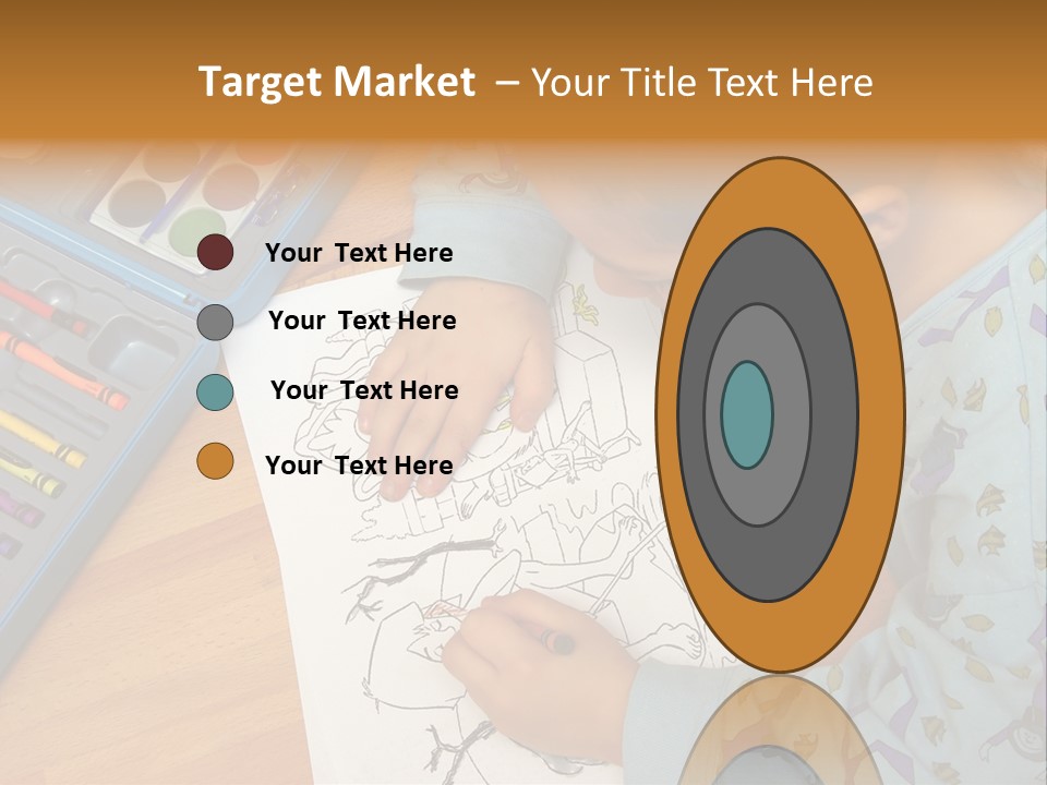 Colour Portrait Design PowerPoint Template