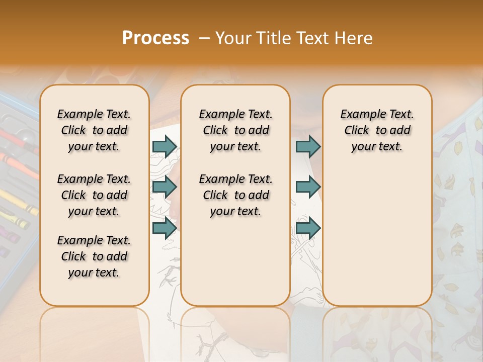 Colour Portrait Design PowerPoint Template