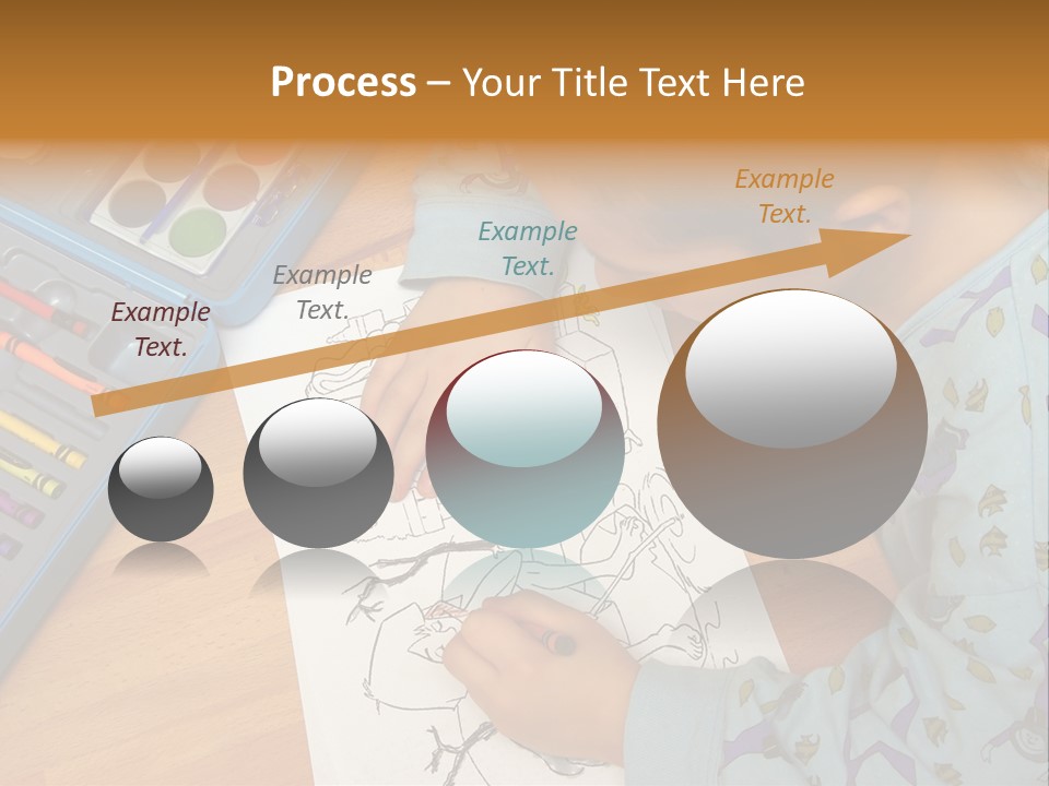 Colour Portrait Design PowerPoint Template