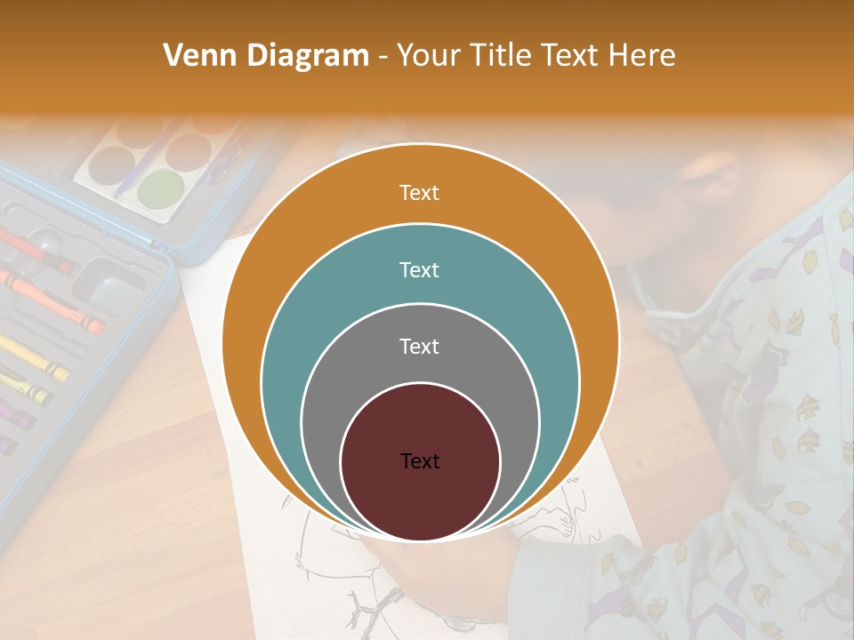 Colour Portrait Design PowerPoint Template