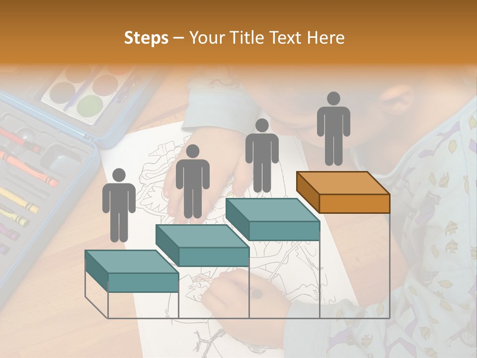 Colour Portrait Design PowerPoint Template