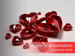 Rich Valentine Sapphire PowerPoint Template