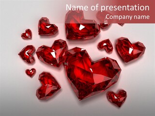 Rich Blood Red PowerPoint Template