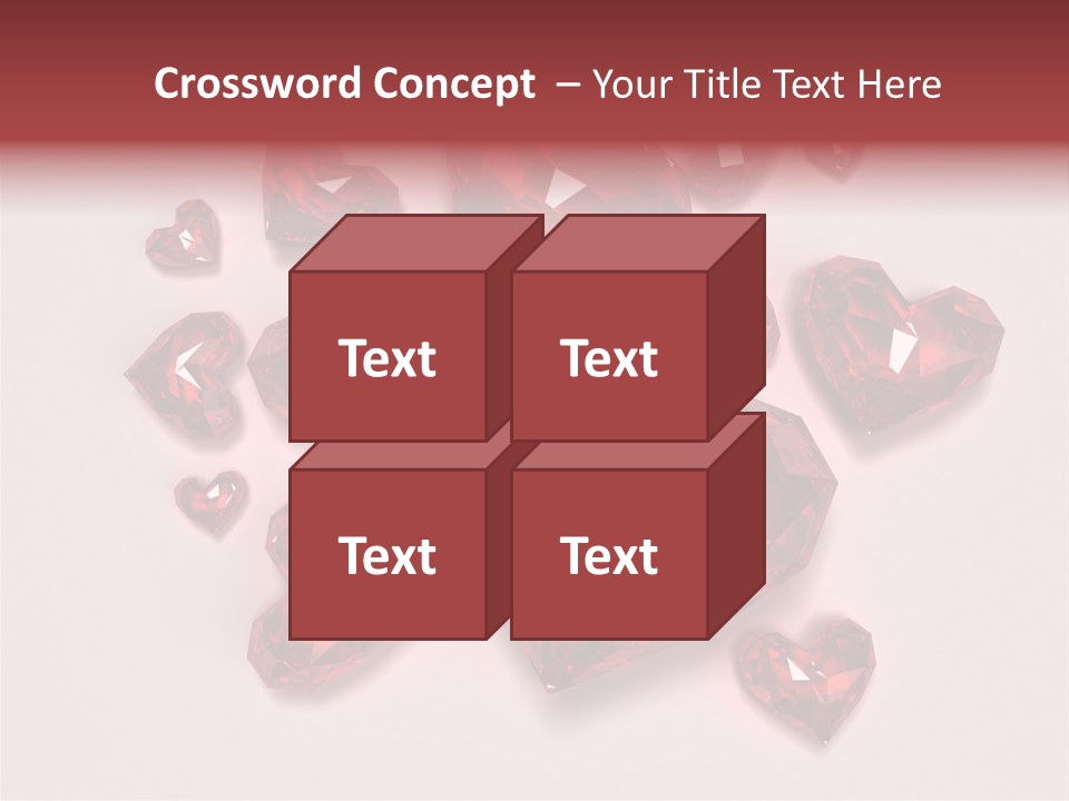 Rich Blood Red PowerPoint Template