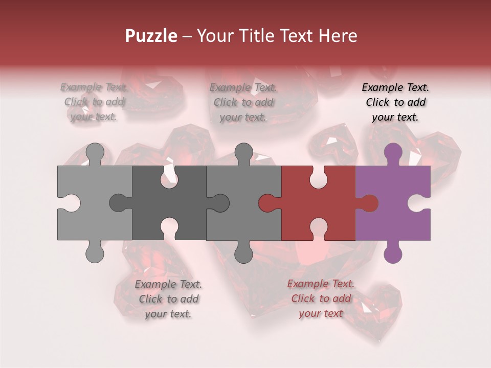 Rich Blood Red PowerPoint Template
