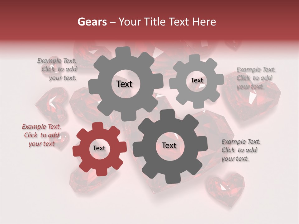 Rich Blood Red PowerPoint Template