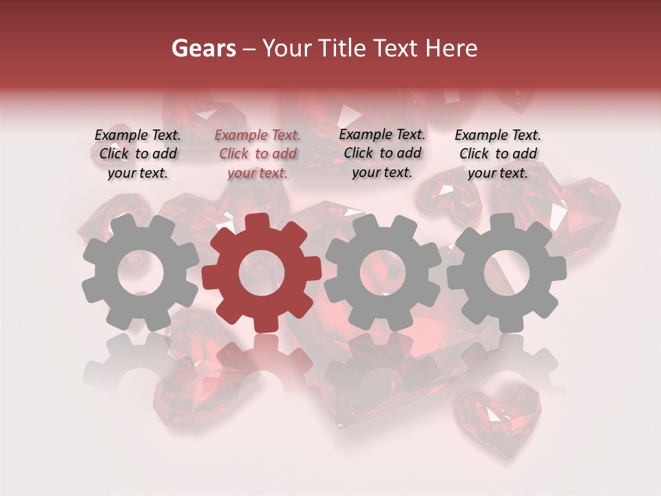 Rich Blood Red PowerPoint Template