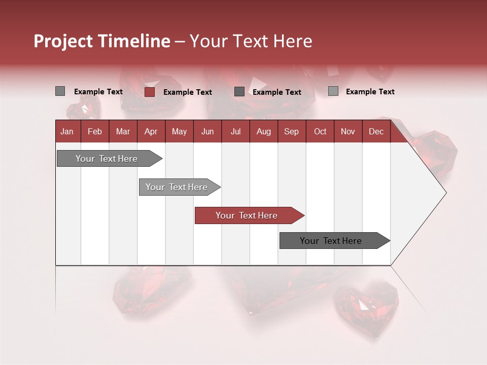 Rich Blood Red PowerPoint Template
