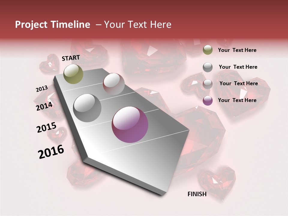 Rich Blood Red PowerPoint Template