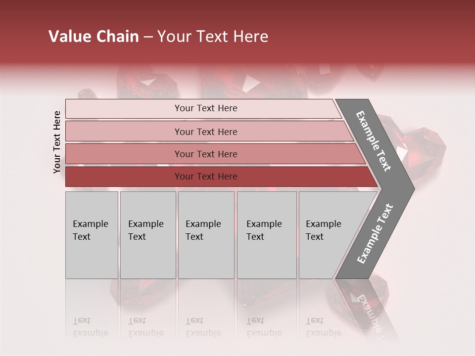 Rich Blood Red PowerPoint Template
