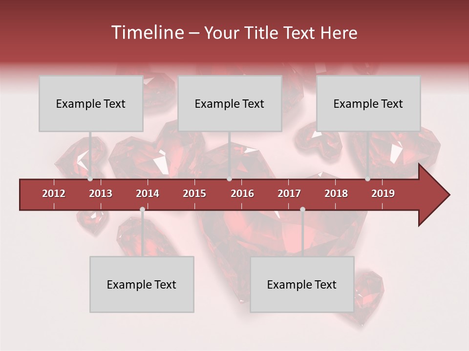 Rich Blood Red PowerPoint Template