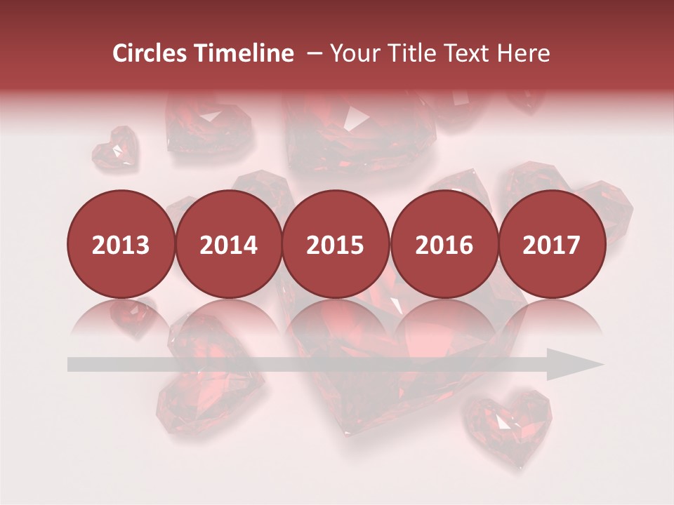 Rich Blood Red PowerPoint Template