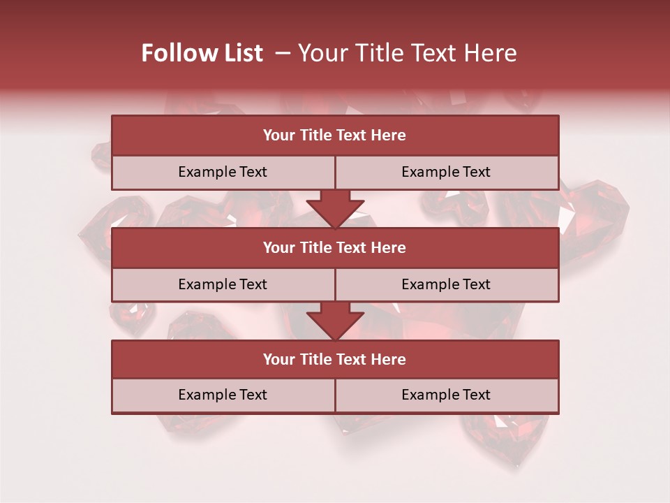 Rich Blood Red PowerPoint Template