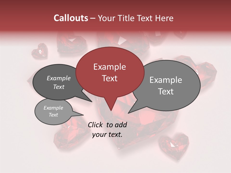 Rich Blood Red PowerPoint Template