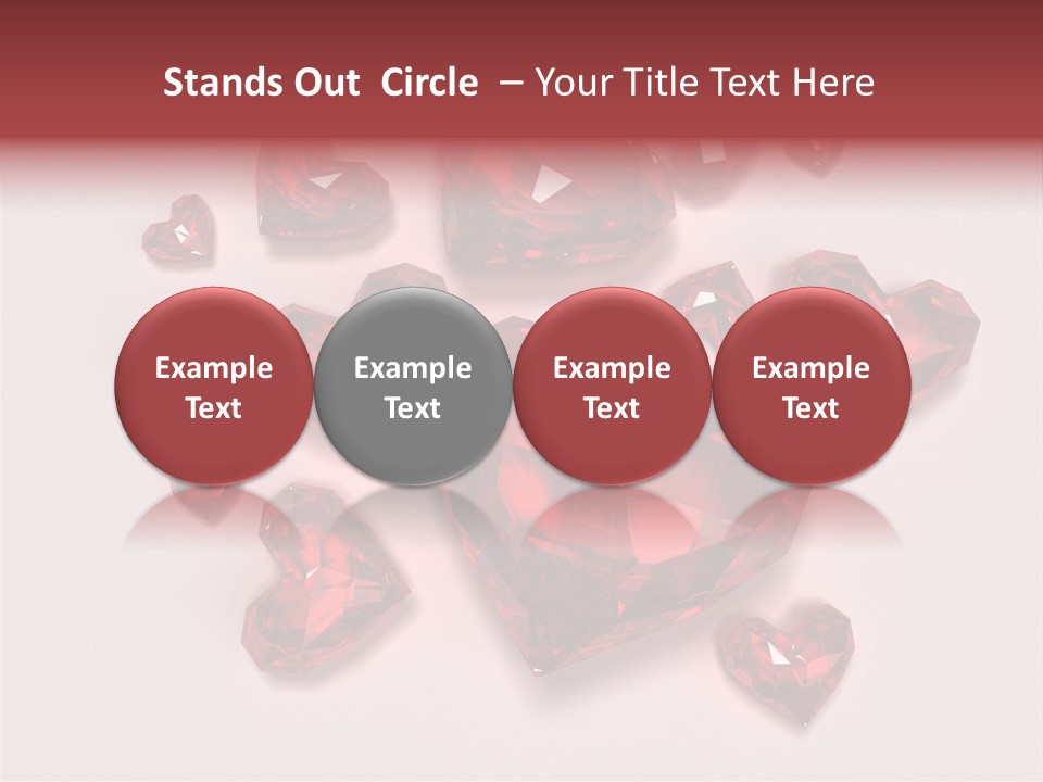Rich Blood Red PowerPoint Template