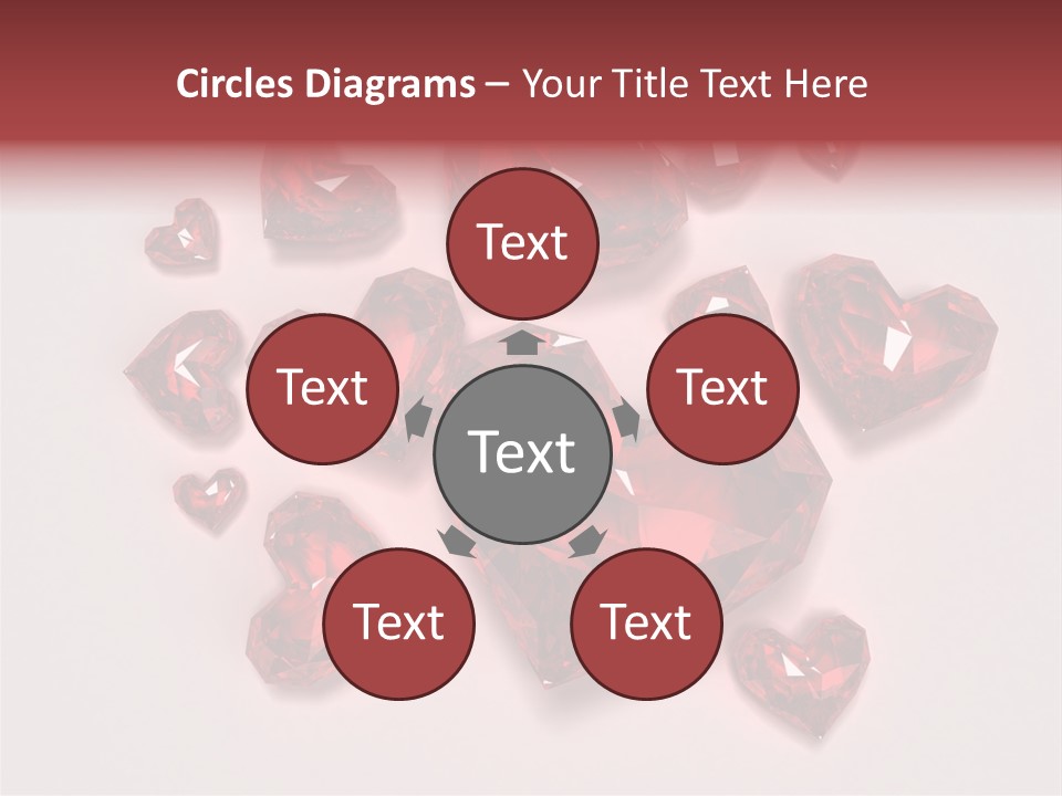 Rich Blood Red PowerPoint Template