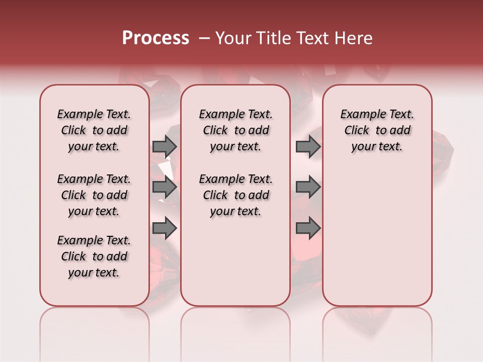 Rich Blood Red PowerPoint Template