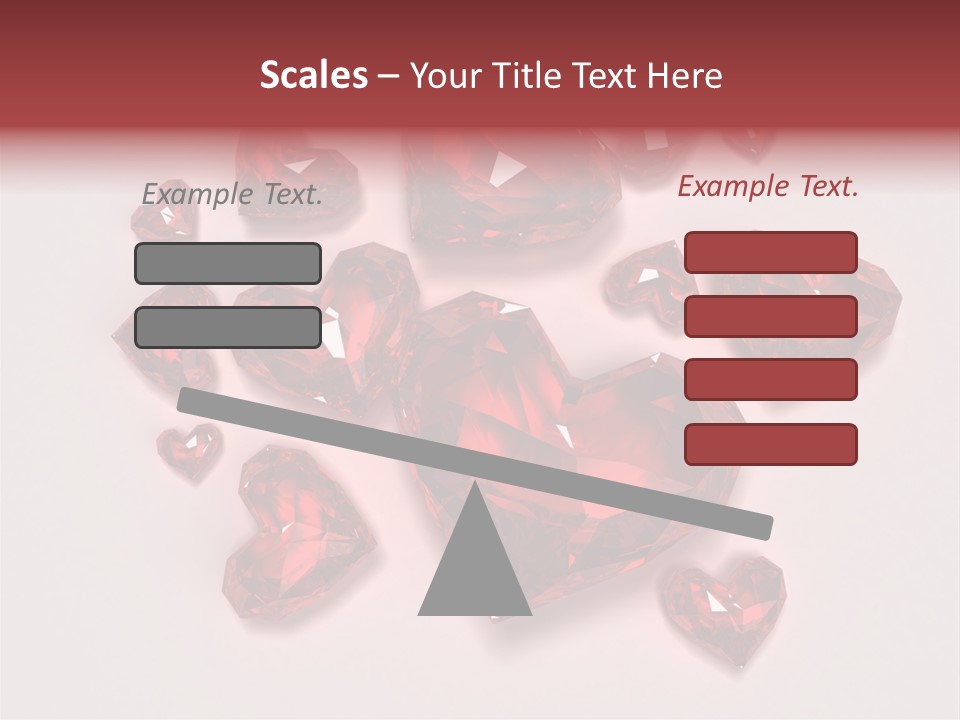 Rich Blood Red PowerPoint Template