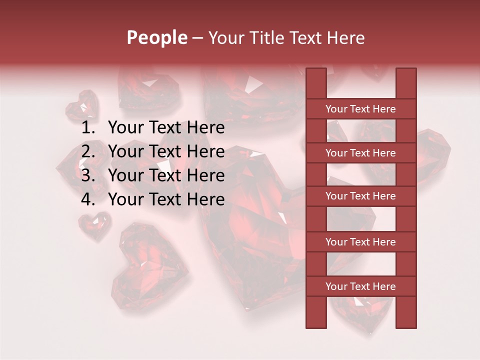 Rich Blood Red PowerPoint Template