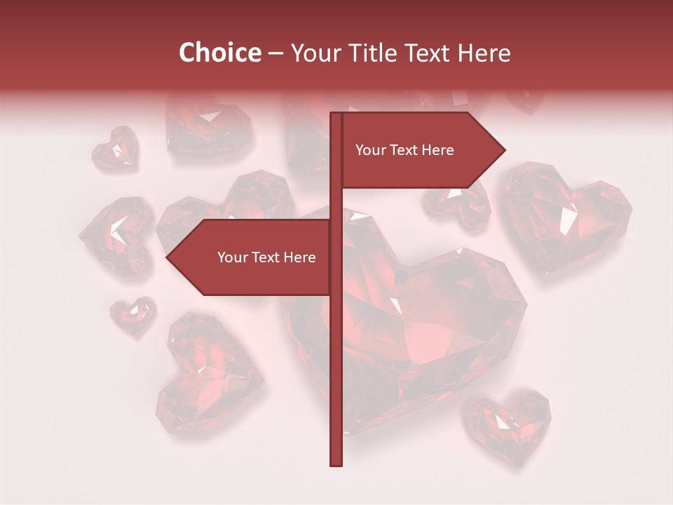 Rich Blood Red PowerPoint Template