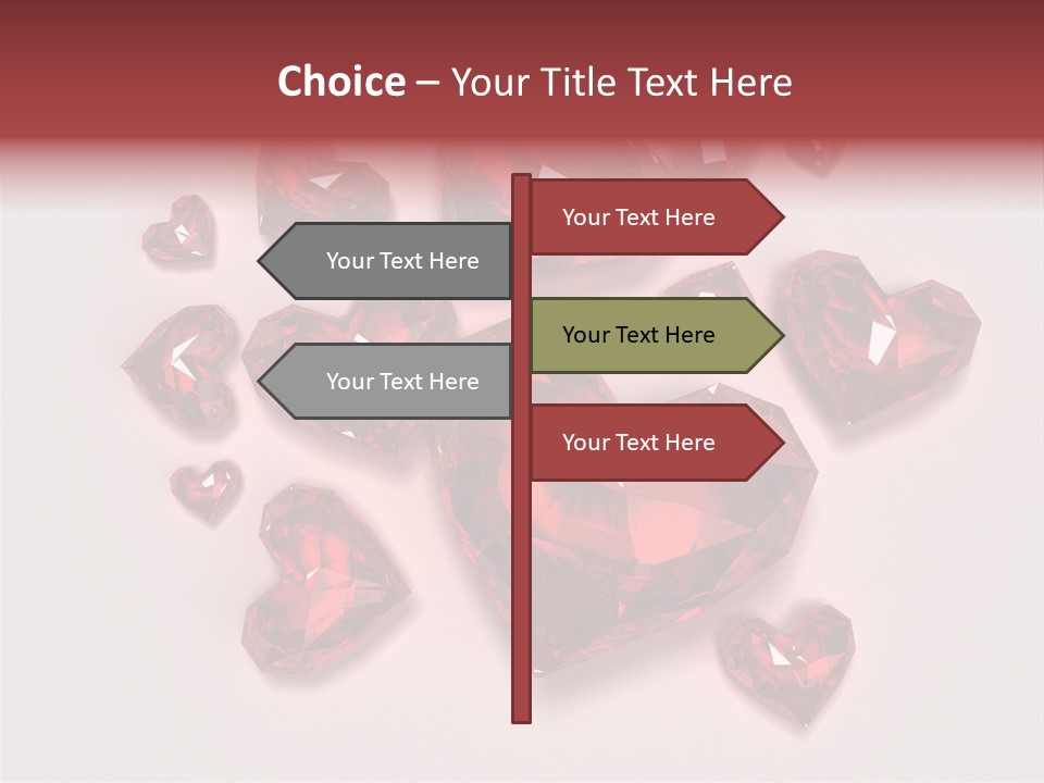 Rich Blood Red PowerPoint Template