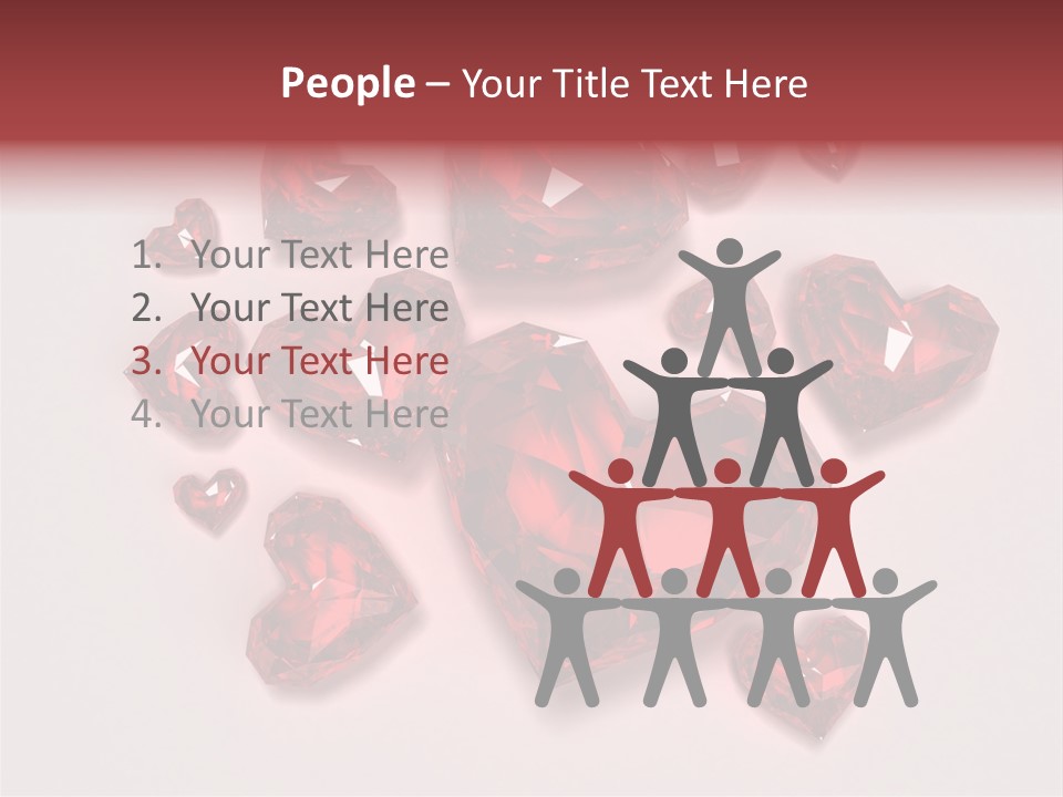 Rich Blood Red PowerPoint Template