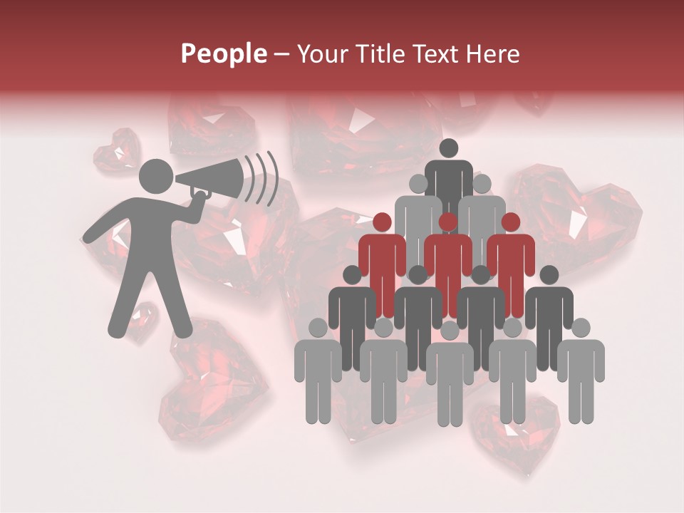 Rich Blood Red PowerPoint Template