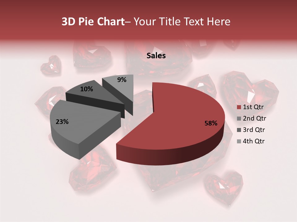 Rich Blood Red PowerPoint Template