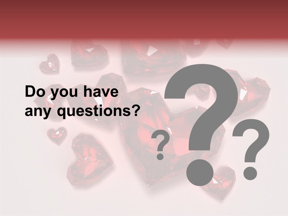 Rich Blood Red PowerPoint Template