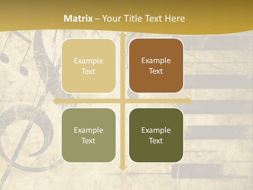 Manuscript Scrap Ragged PowerPoint Template