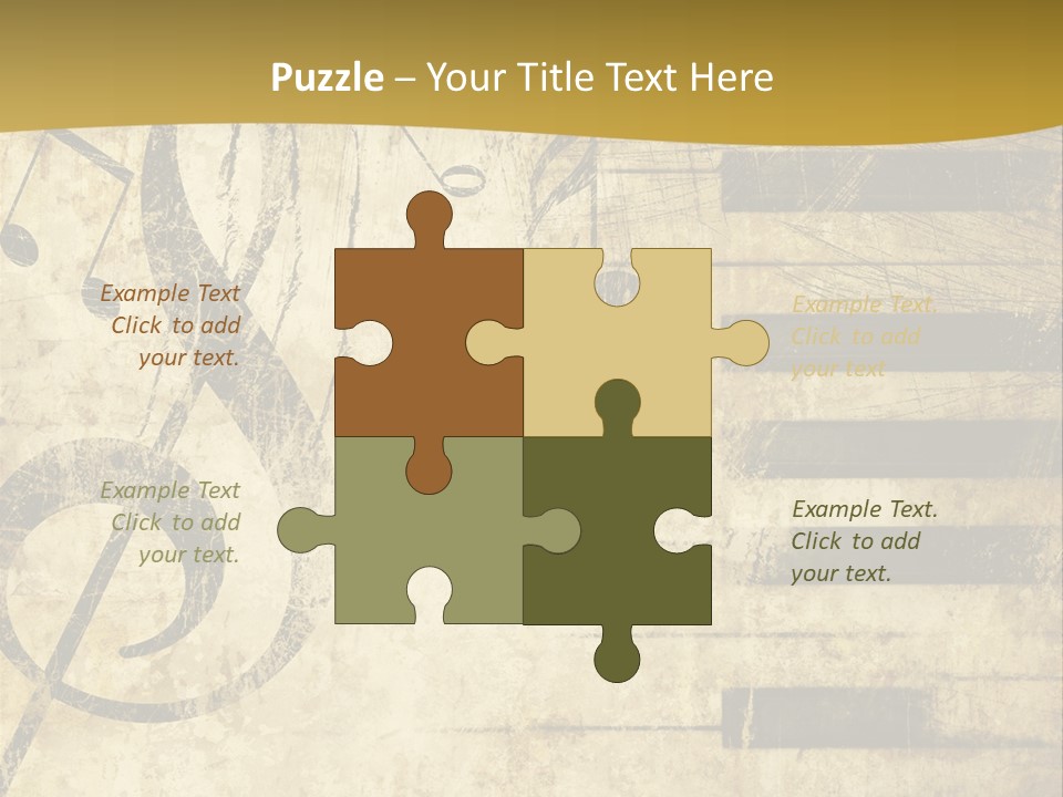 Manuscript Scrap Ragged PowerPoint Template