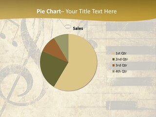 Manuscript Scrap Ragged PowerPoint Template