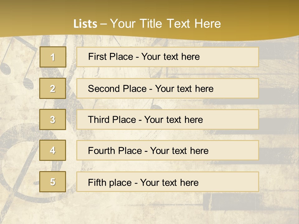 Manuscript Scrap Ragged PowerPoint Template