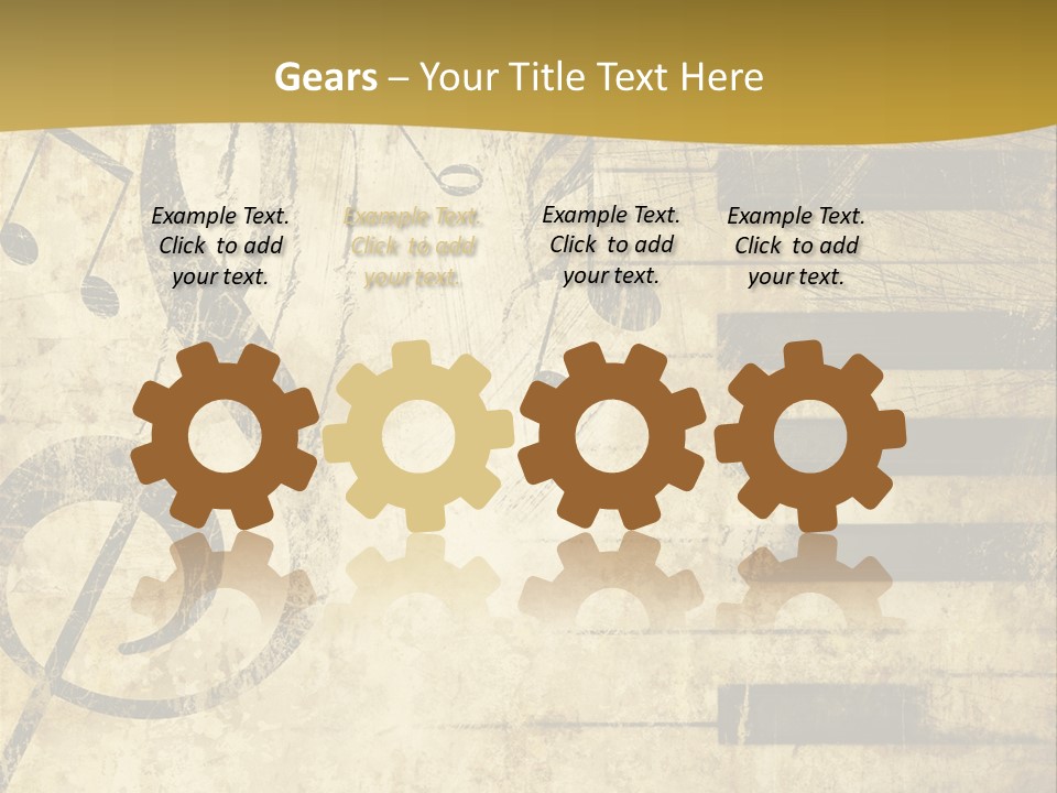 Manuscript Scrap Ragged PowerPoint Template